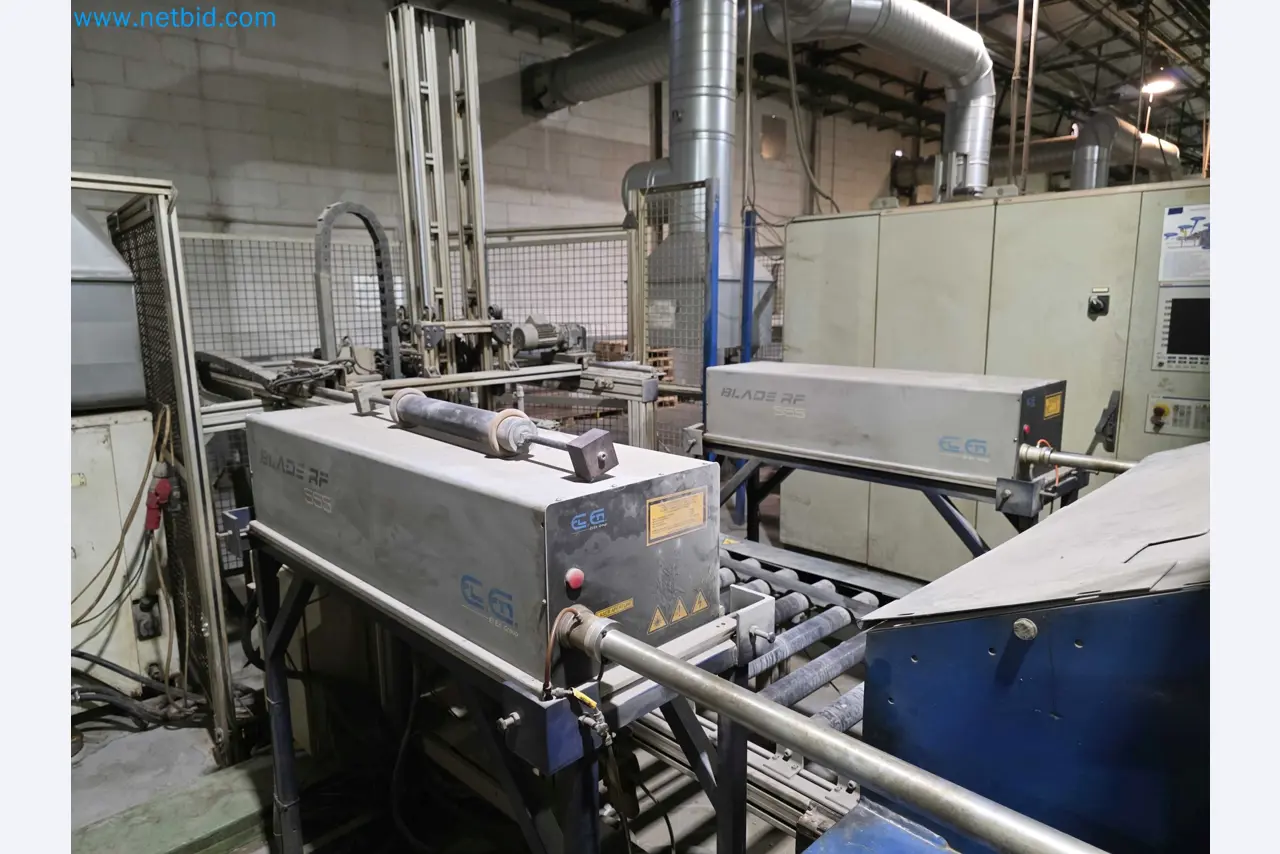 Liquidação de empresas - Máquinas de embalagem usadas para embalagem de frutas e legumes (linha de produção de MDF)-14