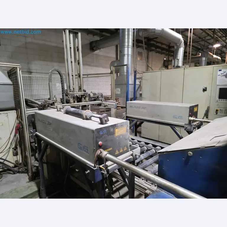 Liquidação de empresas - Máquinas de embalagem usadas para embalagem de frutas e legumes (linha de produção de MDF)-14