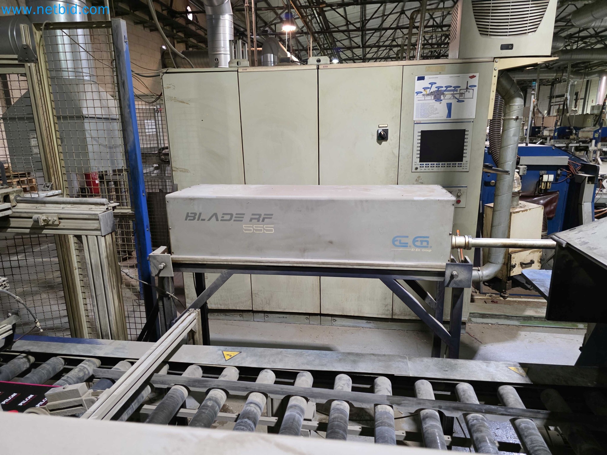 Liquidação de empresas - Máquinas de embalagem usadas para embalagem de frutas e legumes (linha de produção de MDF)-17