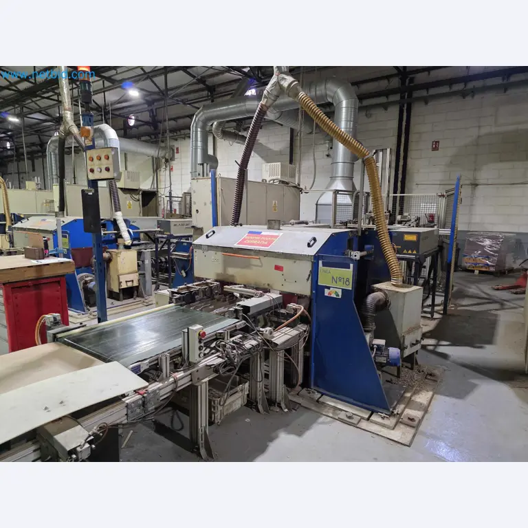 Liquidação de empresas - Máquinas de embalagem usadas para embalagem de frutas e legumes (linha de produção de MDF)-1