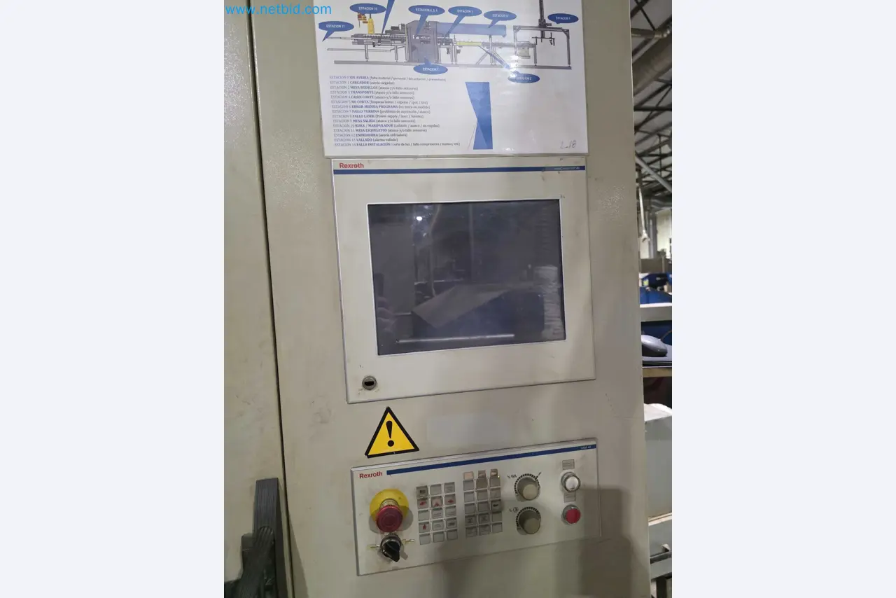 Liquidação de empresas - Máquinas de embalagem usadas para embalagem de frutas e legumes (linha de produção de MDF)-29