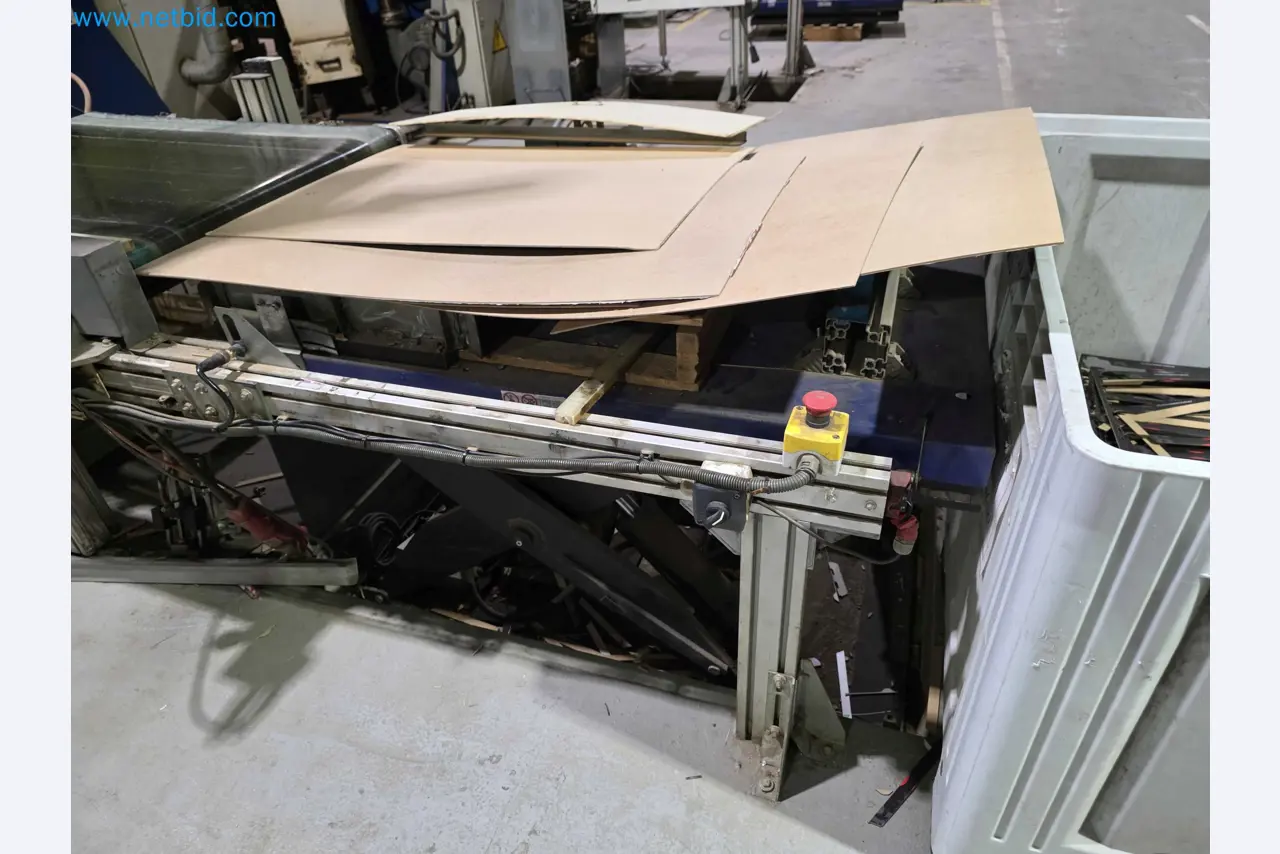 Liquidação de empresas - Máquinas de embalagem usadas para embalagem de frutas e legumes (linha de produção de MDF)-3