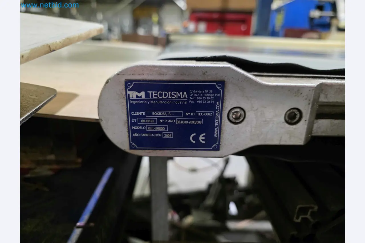 Liquidação de empresas - Máquinas de embalagem usadas para embalagem de frutas e legumes (linha de produção de MDF)-6