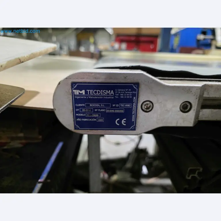 Liquidação de empresas - Máquinas de embalagem usadas para embalagem de frutas e legumes (linha de produção de MDF)-6