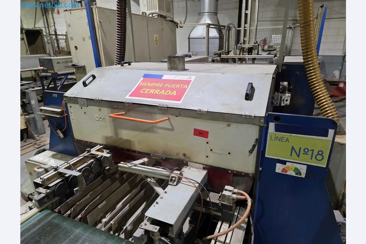 Liquidação de empresas - Máquinas de embalagem usadas para embalagem de frutas e legumes (linha de produção de MDF)-7