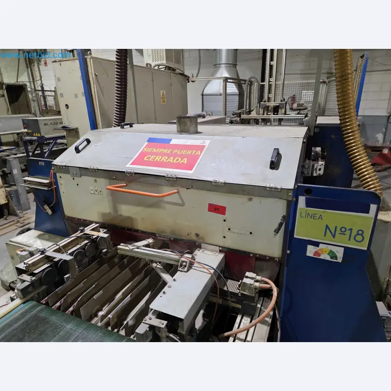 Liquidação de empresas - Máquinas de embalagem usadas para embalagem de frutas e legumes (linha de produção de MDF)-7