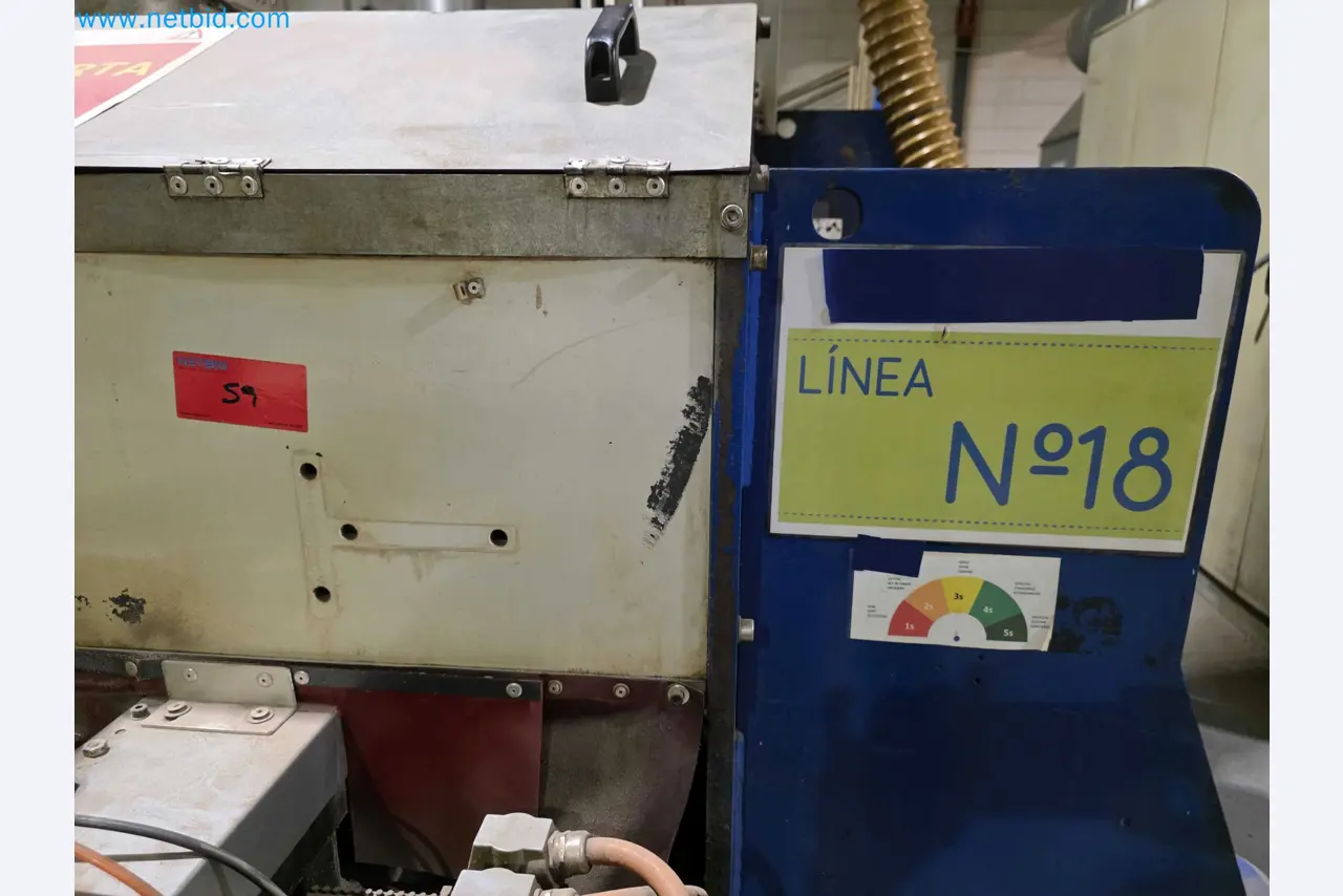 Liquidação de empresas - Máquinas de embalagem usadas para embalagem de frutas e legumes (linha de produção de MDF)-8