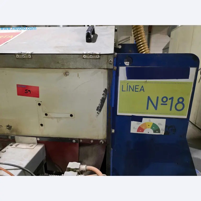 Liquidação de empresas - Máquinas de embalagem usadas para embalagem de frutas e legumes (linha de produção de MDF)-8