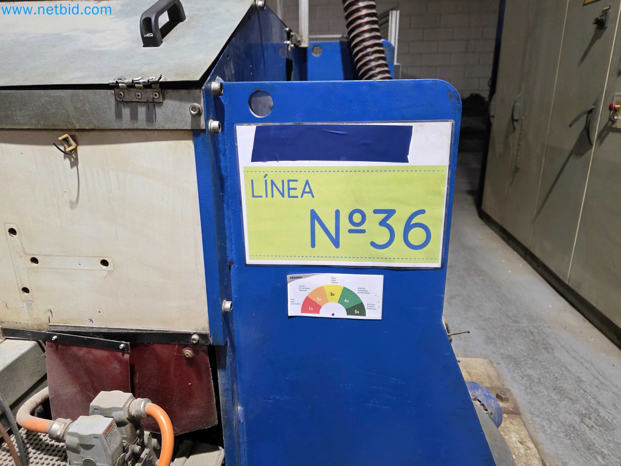 Liquidação de empresas - Máquinas de embalagem usadas para embalagem de frutas e legumes (linha de produção de MDF)-10