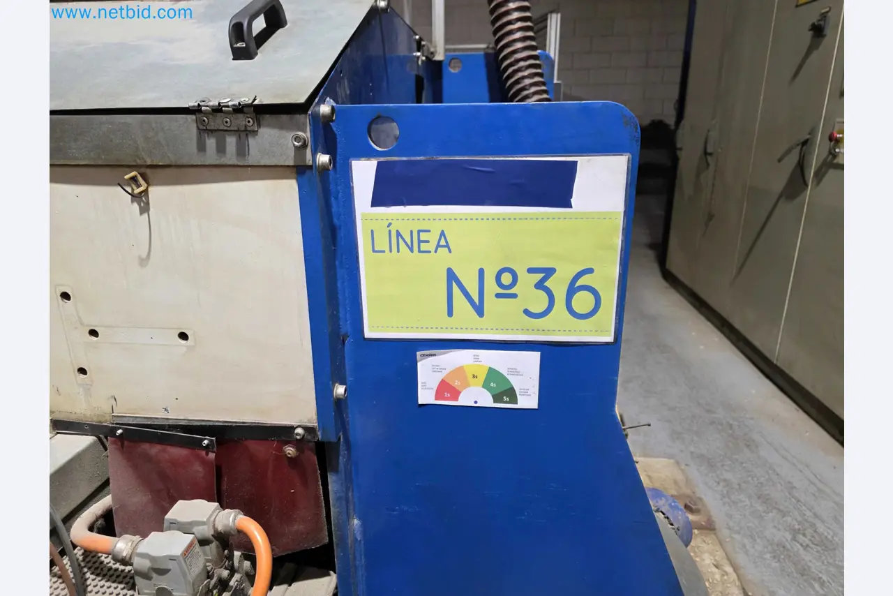 Liquidação de empresas - Máquinas de embalagem usadas para embalagem de frutas e legumes (linha de produção de MDF)-10