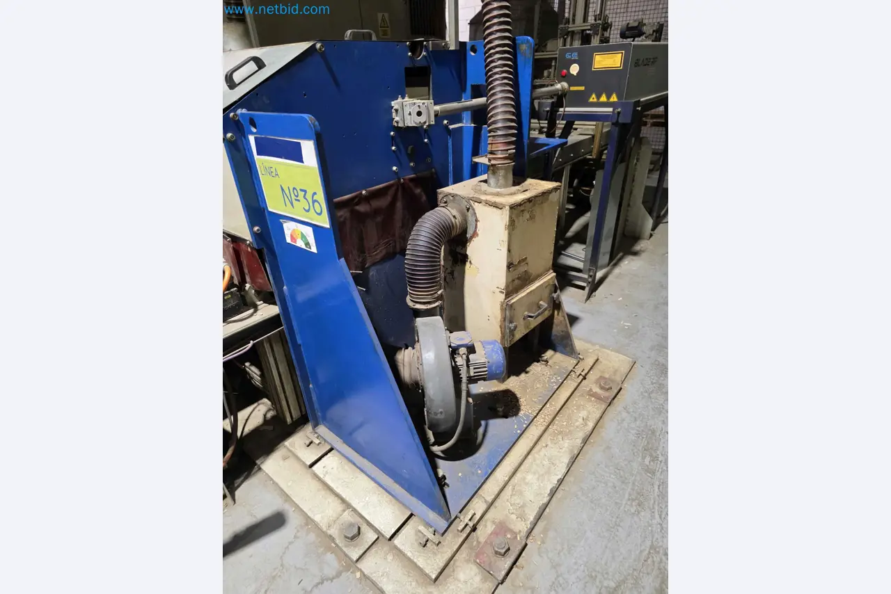 Liquidação de empresas - Máquinas de embalagem usadas para embalagem de frutas e legumes (linha de produção de MDF)-11