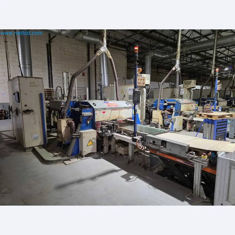 Liquidação de empresas - Máquinas de embalagem usadas para embalagem de frutas e legumes (linha de produção de MDF)-1