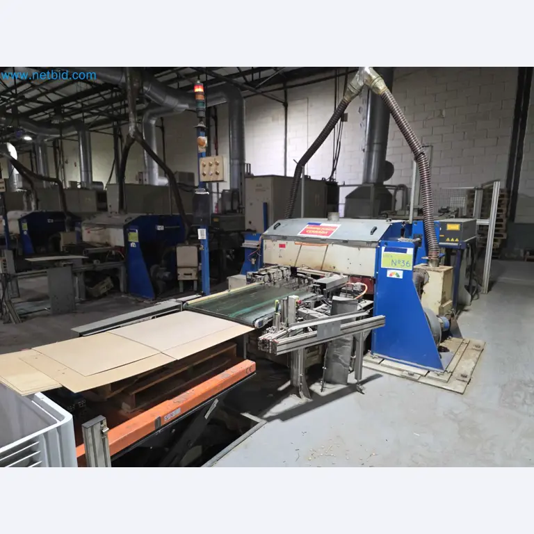 Liquidação de empresas - Máquinas de embalagem usadas para embalagem de frutas e legumes (linha de produção de MDF)-2