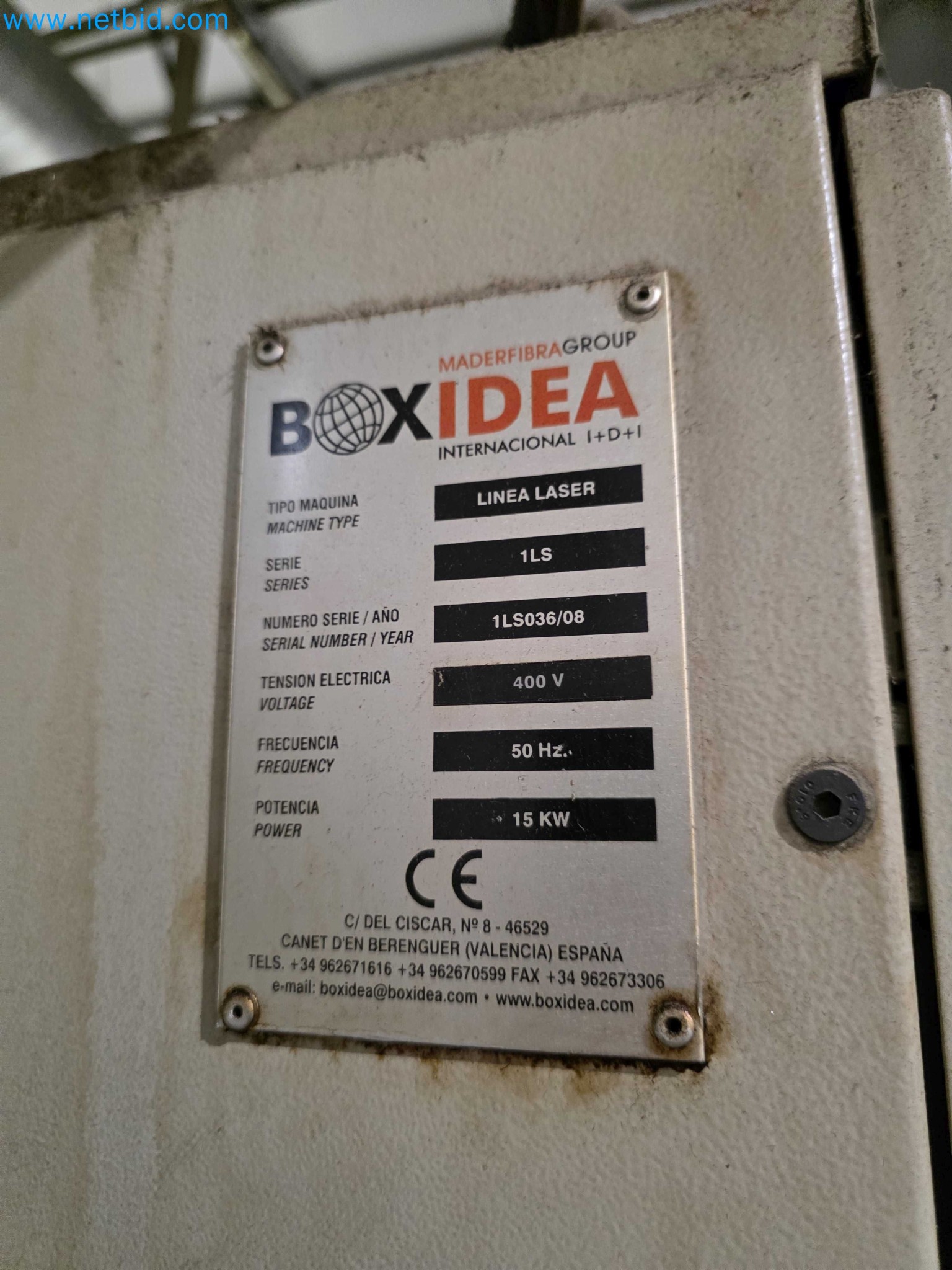 Liquidação de empresas - Máquinas de embalagem usadas para embalagem de frutas e legumes (linha de produção de MDF)-32