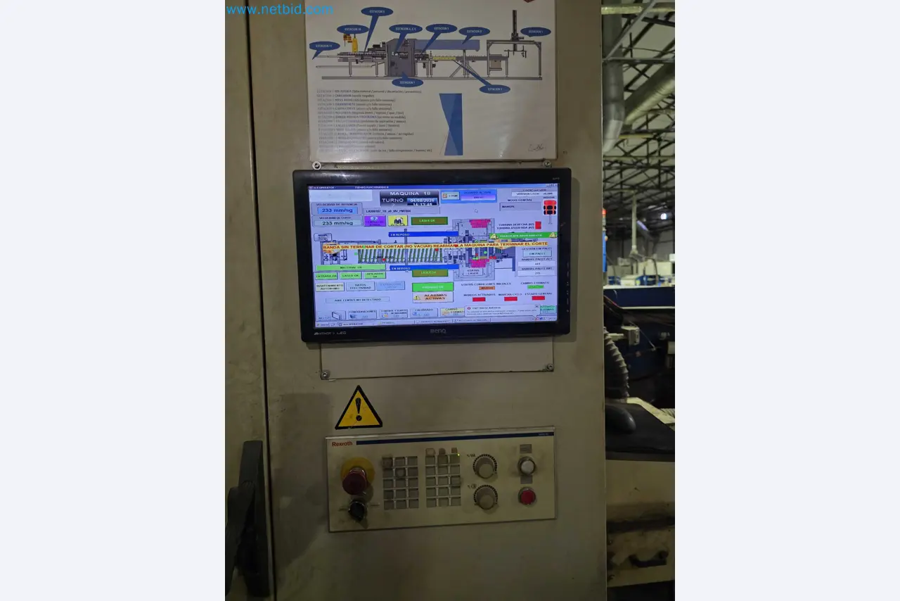 Liquidação de empresas - Máquinas de embalagem usadas para embalagem de frutas e legumes (linha de produção de MDF)-33