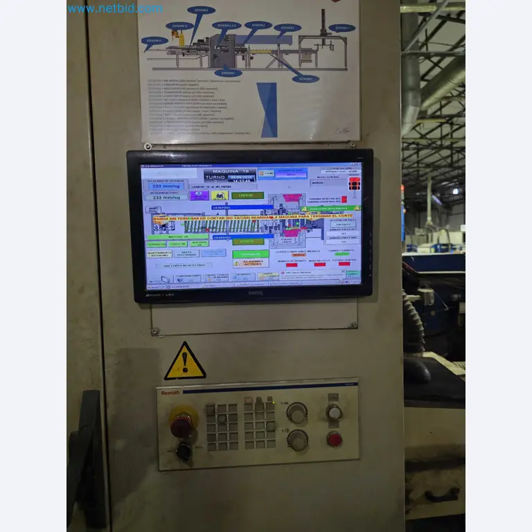 Liquidação de empresas - Máquinas de embalagem usadas para embalagem de frutas e legumes (linha de produção de MDF)-33