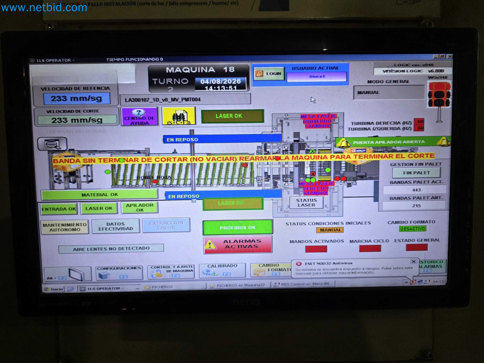 Liquidação de empresas - Máquinas de embalagem usadas para embalagem de frutas e legumes (linha de produção de MDF)-34