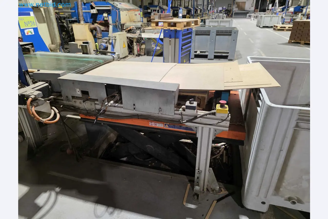 Liquidação de empresas - Máquinas de embalagem usadas para embalagem de frutas e legumes (linha de produção de MDF)-3