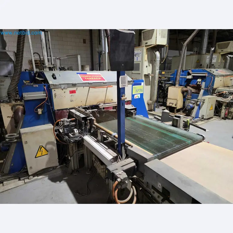 Liquidação de empresas - Máquinas de embalagem usadas para embalagem de frutas e legumes (linha de produção de MDF)-4