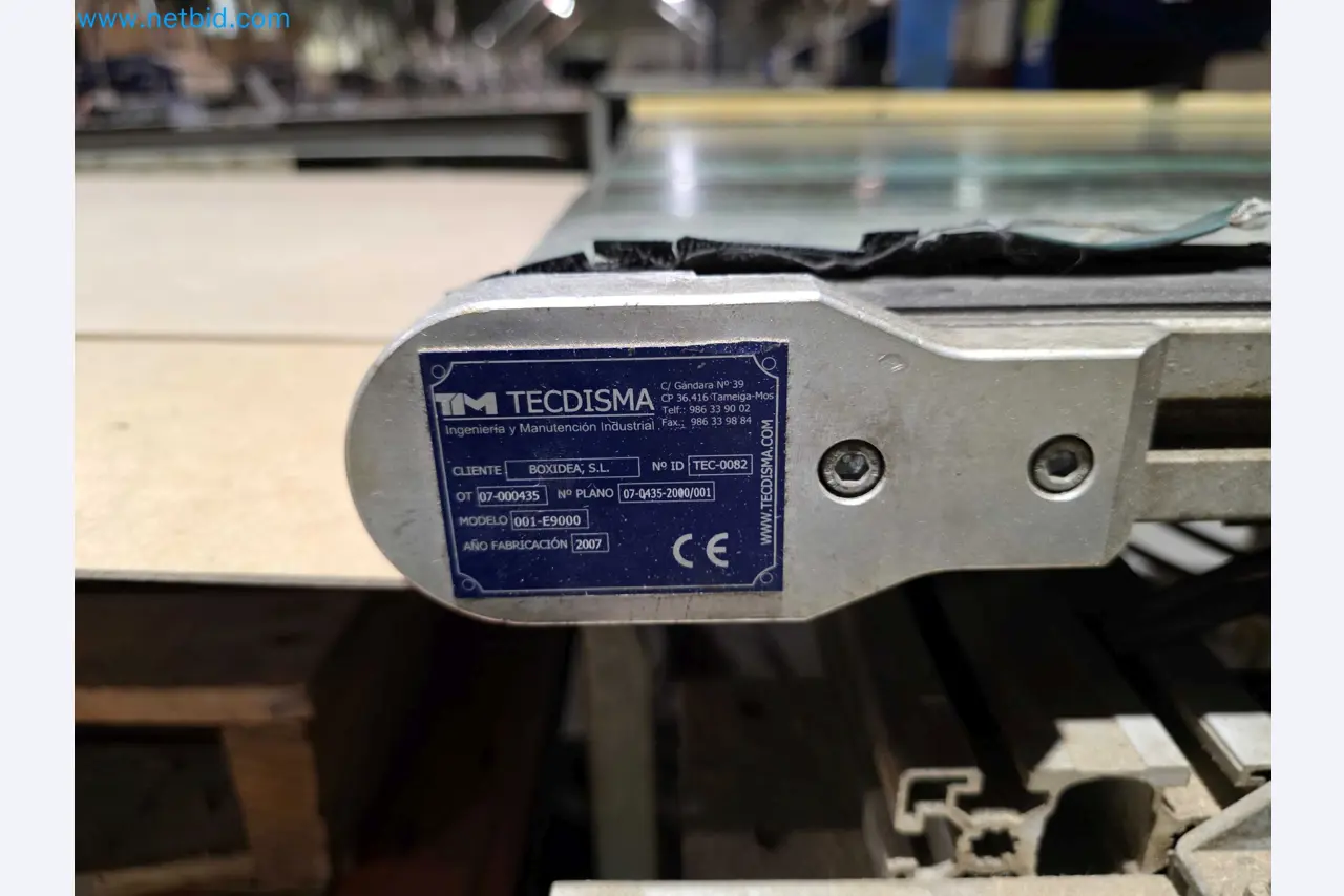 Liquidação de empresas - Máquinas de embalagem usadas para embalagem de frutas e legumes (linha de produção de MDF)-9