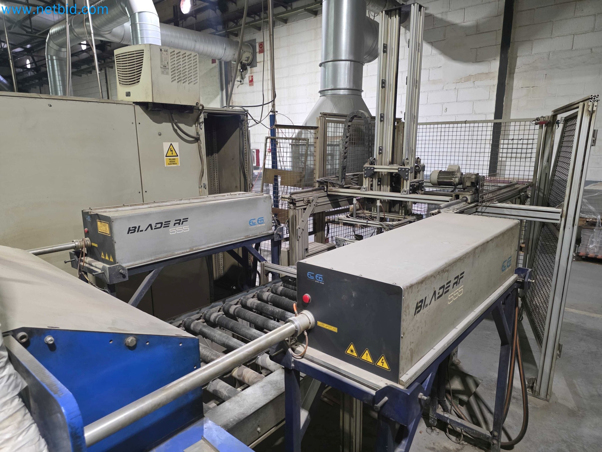 Liquidação de empresas - Máquinas de embalagem usadas para embalagem de frutas e legumes (linha de produção de MDF)-10