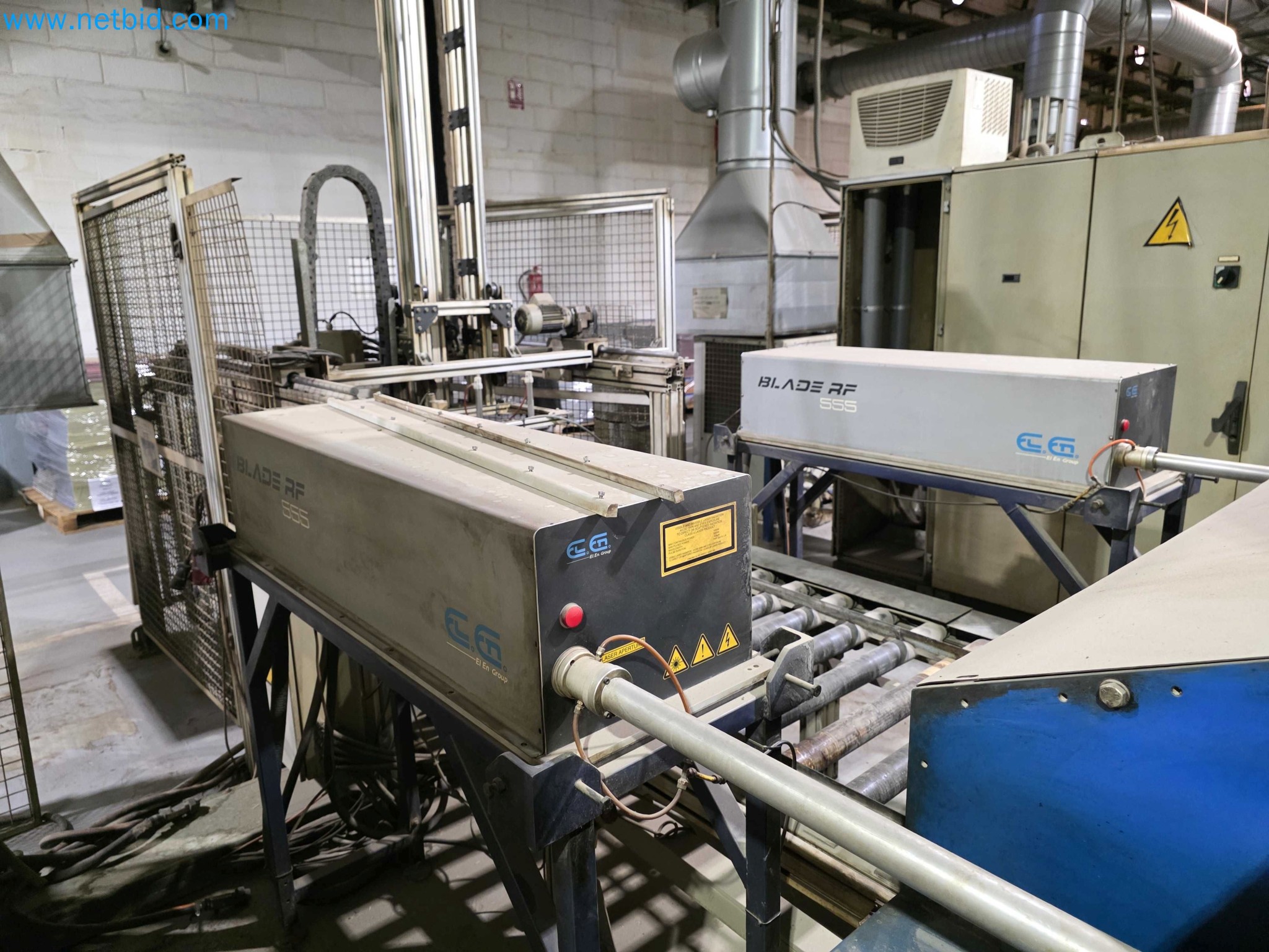 Liquidação de empresas - Máquinas de embalagem usadas para embalagem de frutas e legumes (linha de produção de MDF)-13