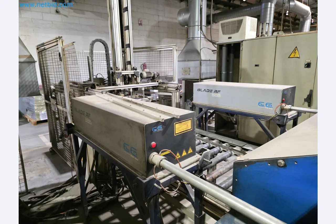 Liquidação de empresas - Máquinas de embalagem usadas para embalagem de frutas e legumes (linha de produção de MDF)-13