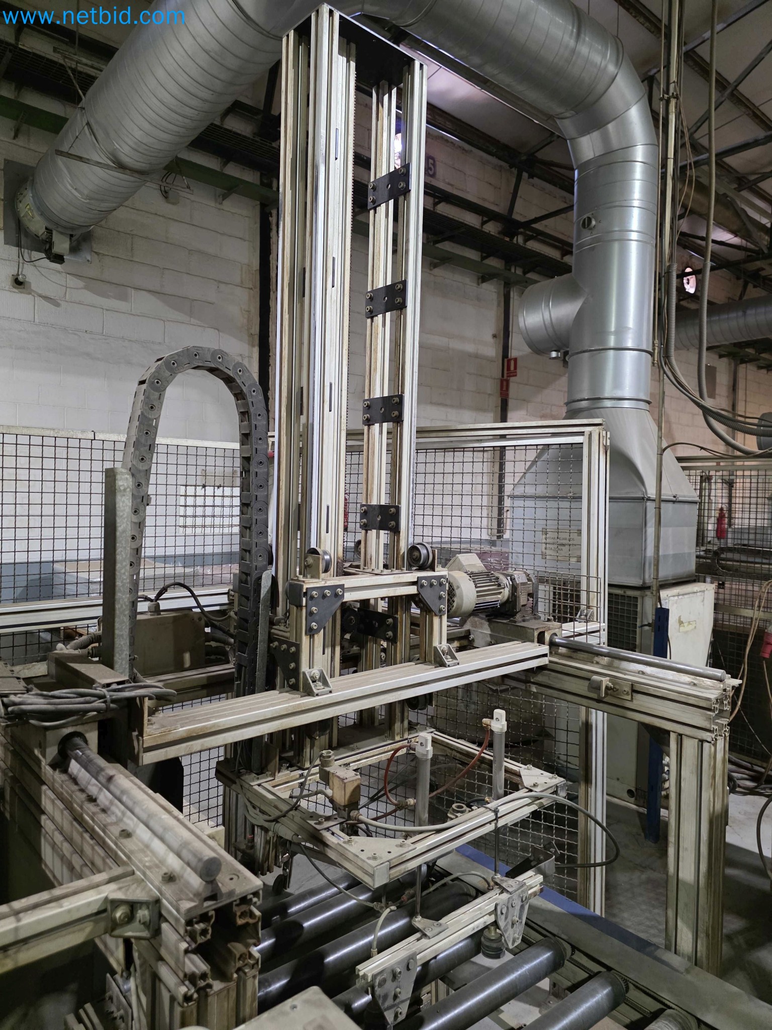 Liquidação de empresas - Máquinas de embalagem usadas para embalagem de frutas e legumes (linha de produção de MDF)-19