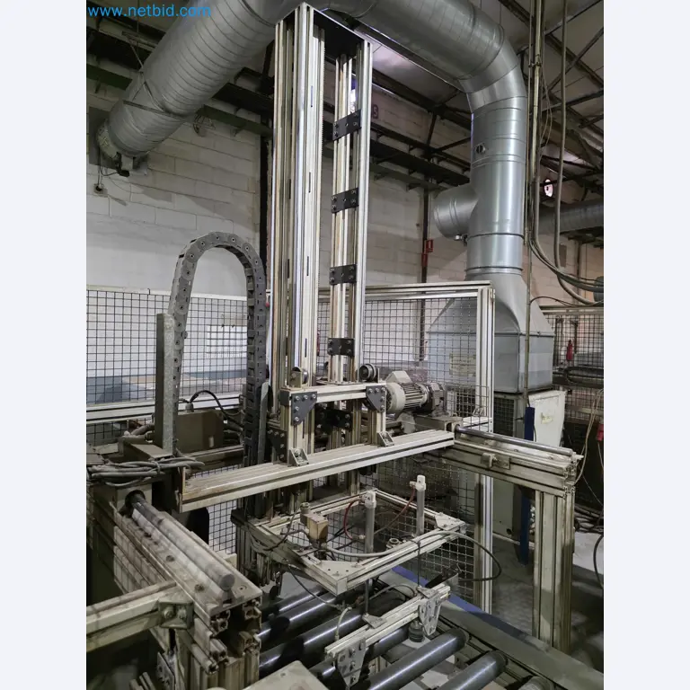 Liquidação de empresas - Máquinas de embalagem usadas para embalagem de frutas e legumes (linha de produção de MDF)-19