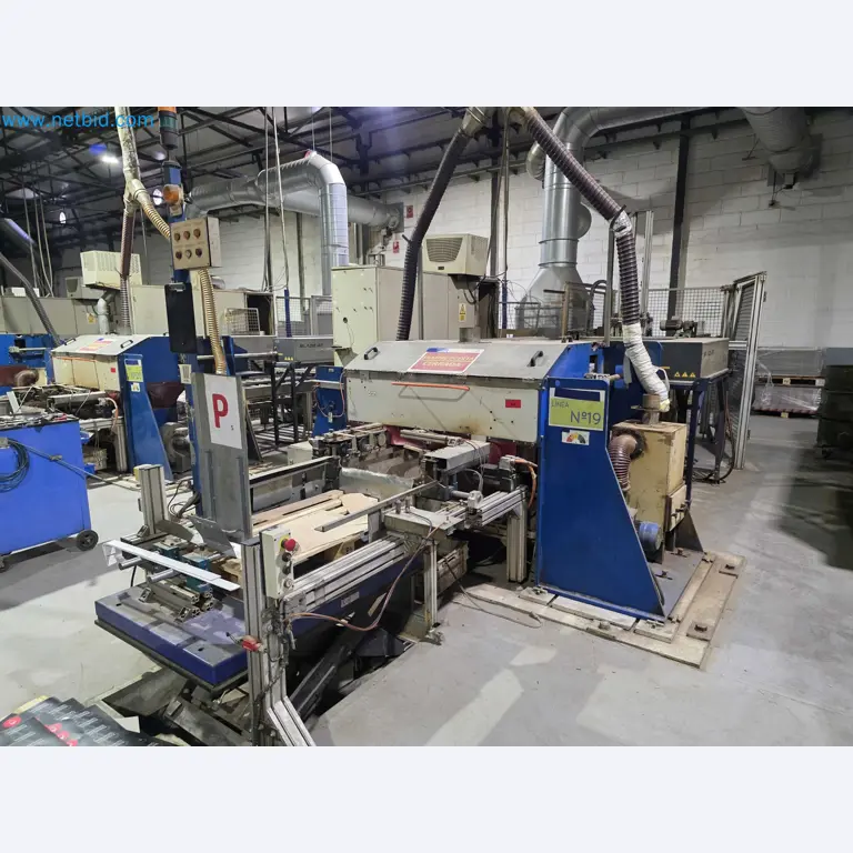 Liquidação de empresas - Máquinas de embalagem usadas para embalagem de frutas e legumes (linha de produção de MDF)-1