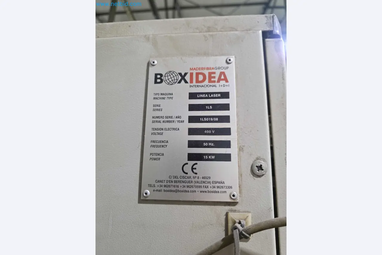 Liquidação de empresas - Máquinas de embalagem usadas para embalagem de frutas e legumes (linha de produção de MDF)-23