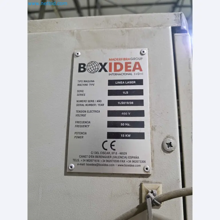 Liquidação de empresas - Máquinas de embalagem usadas para embalagem de frutas e legumes (linha de produção de MDF)-23