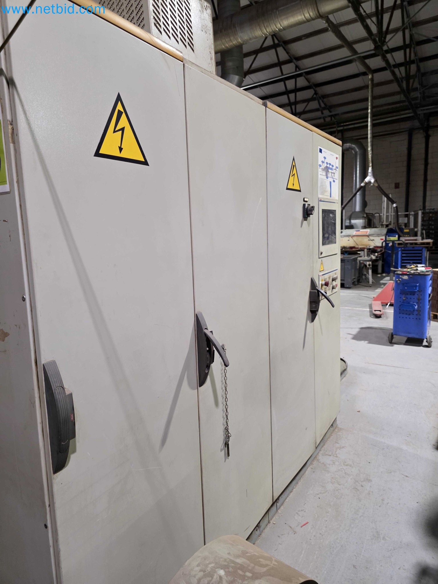 Liquidação de empresas - Máquinas de embalagem usadas para embalagem de frutas e legumes (linha de produção de MDF)-24