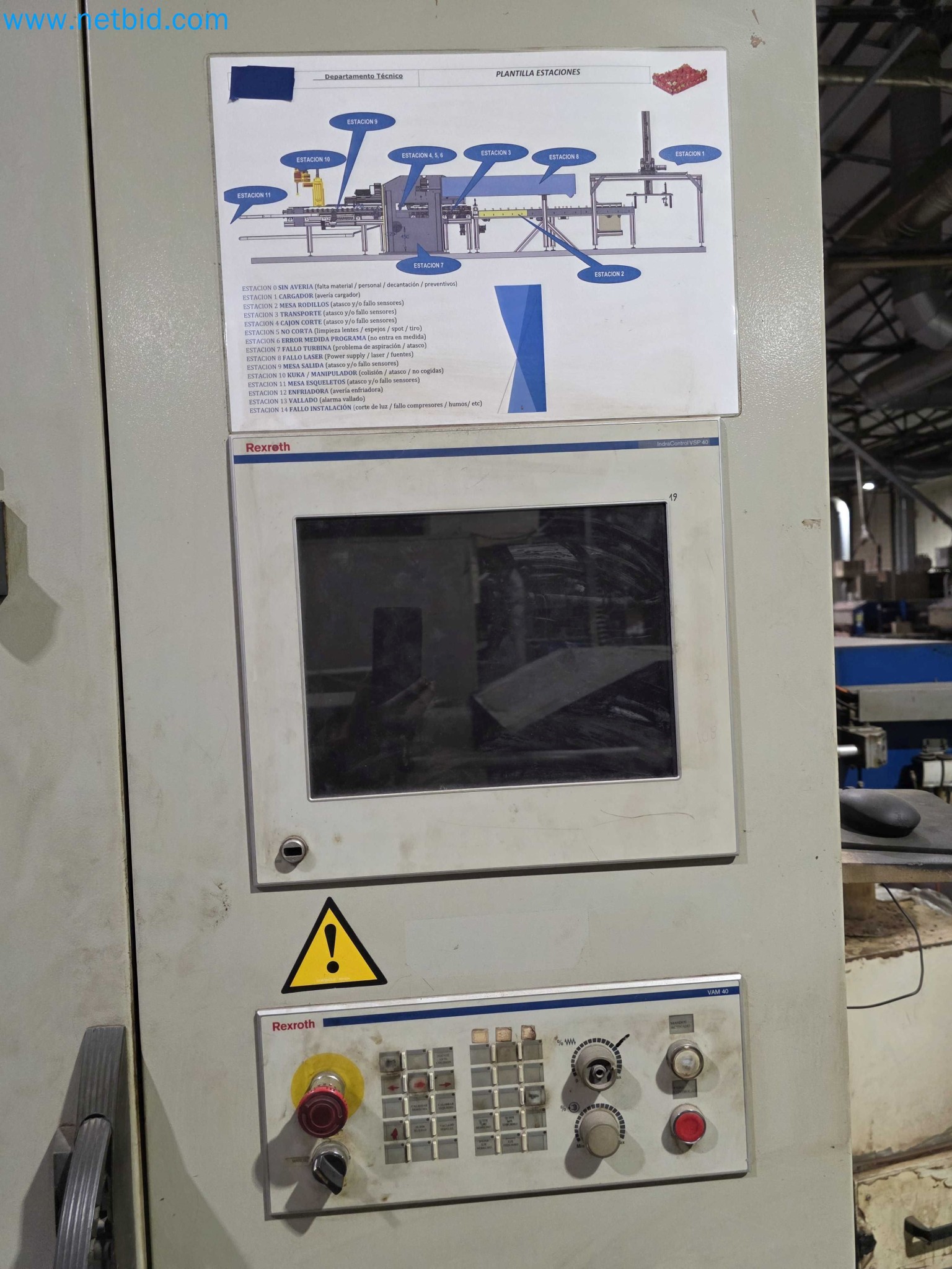 Liquidação de empresas - Máquinas de embalagem usadas para embalagem de frutas e legumes (linha de produção de MDF)-25