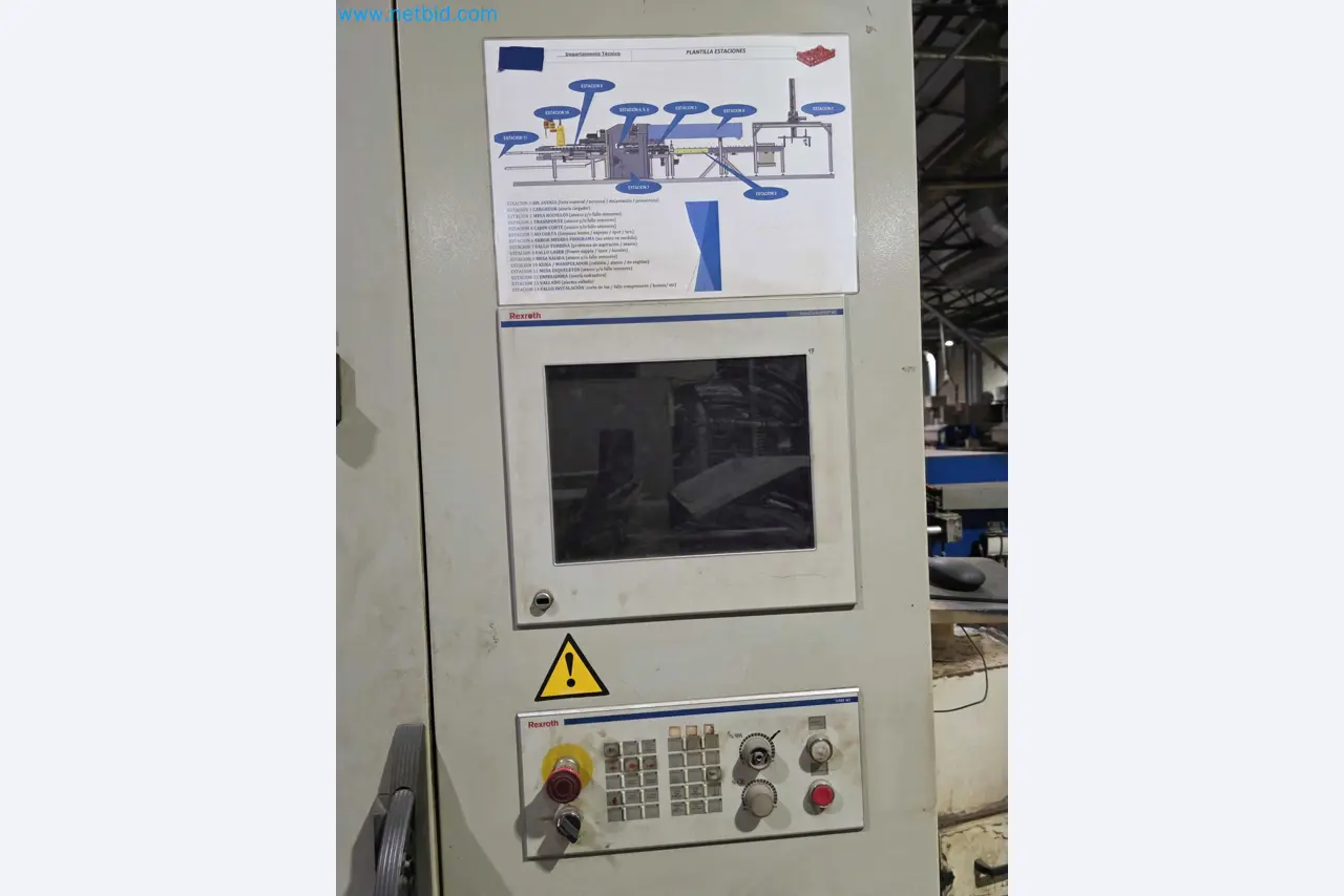 Liquidação de empresas - Máquinas de embalagem usadas para embalagem de frutas e legumes (linha de produção de MDF)-25