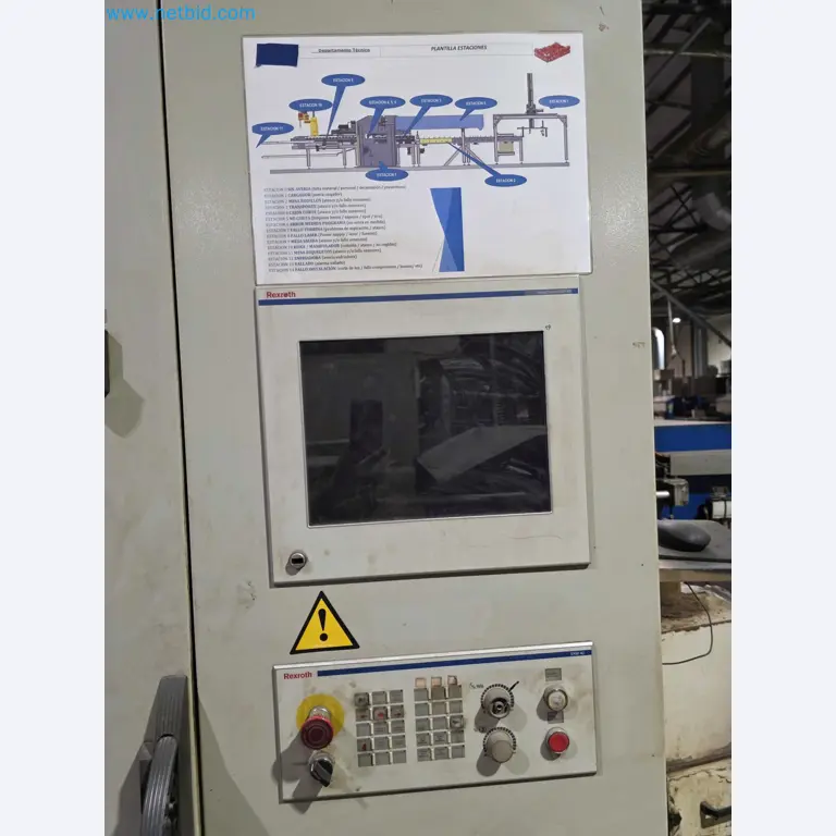 Liquidação de empresas - Máquinas de embalagem usadas para embalagem de frutas e legumes (linha de produção de MDF)-25