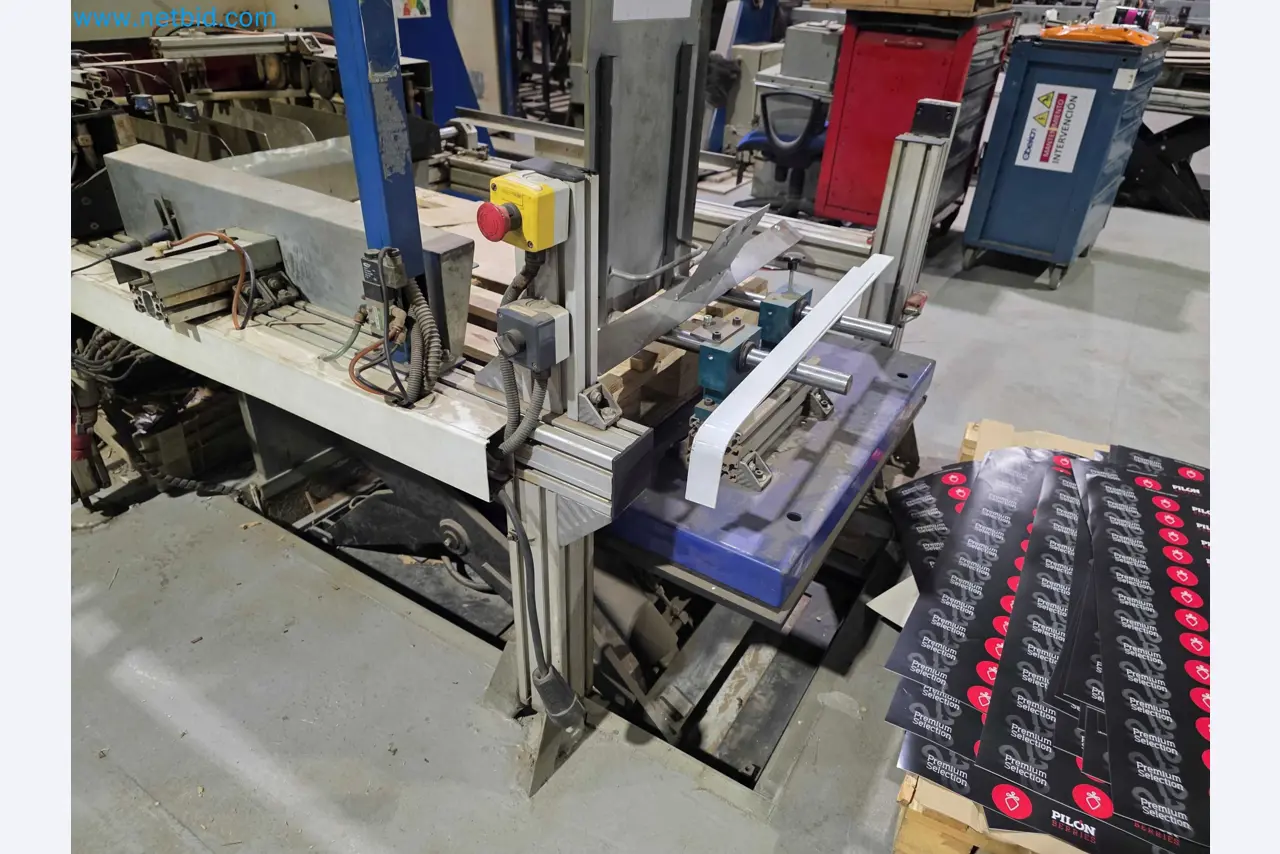 Liquidação de empresas - Máquinas de embalagem usadas para embalagem de frutas e legumes (linha de produção de MDF)-4