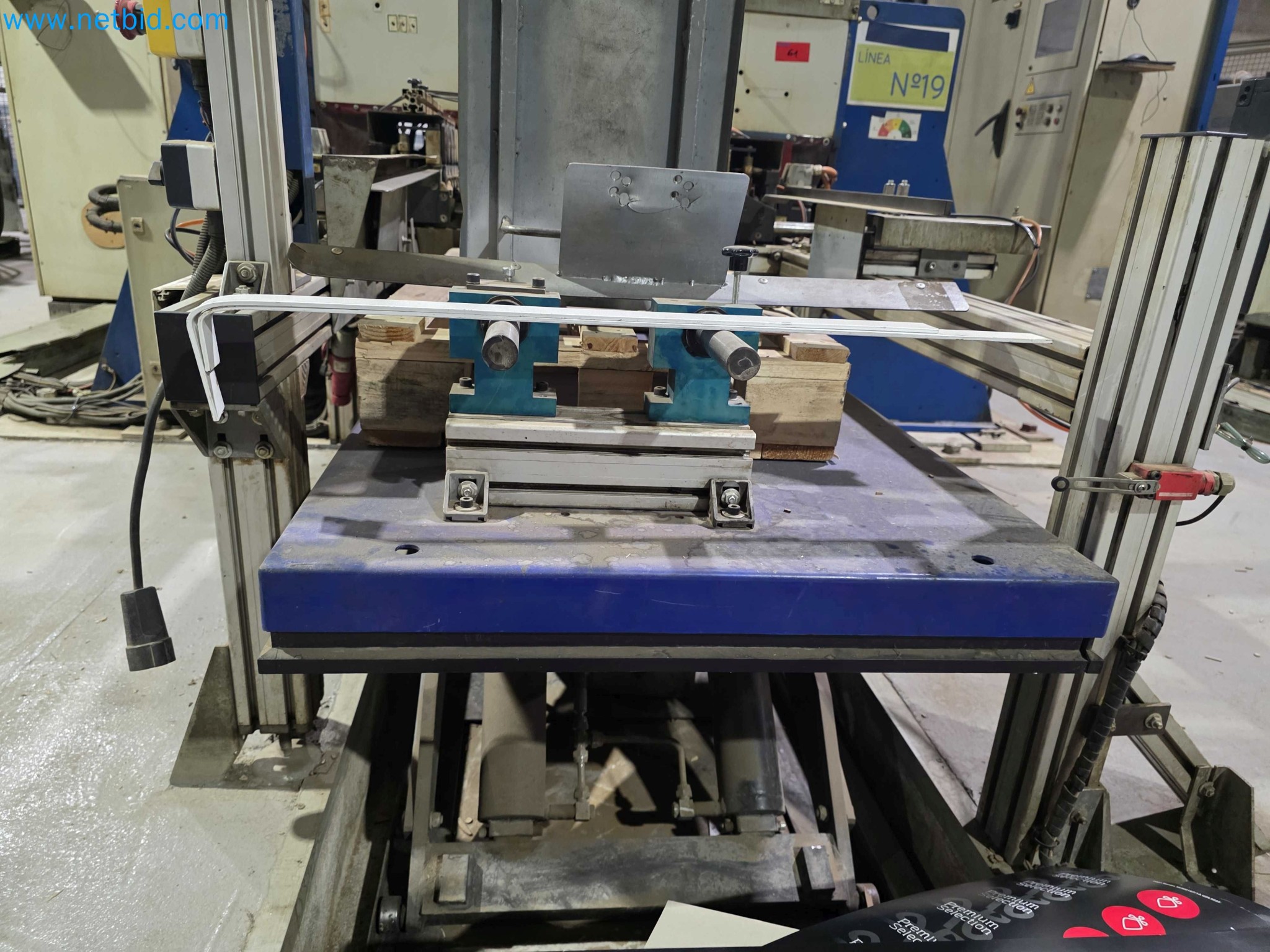 Liquidação de empresas - Máquinas de embalagem usadas para embalagem de frutas e legumes (linha de produção de MDF)-5