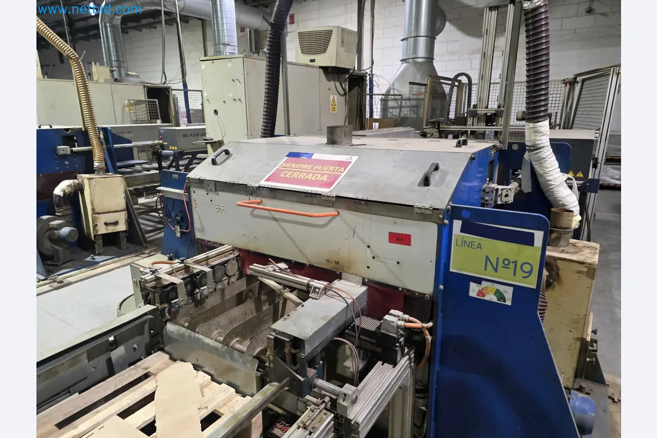 Liquidação de empresas - Máquinas de embalagem usadas para embalagem de frutas e legumes (linha de produção de MDF)-7