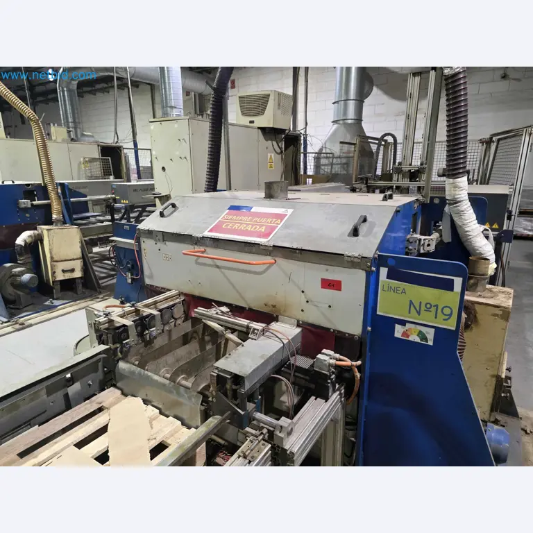 Liquidação de empresas - Máquinas de embalagem usadas para embalagem de frutas e legumes (linha de produção de MDF)-7