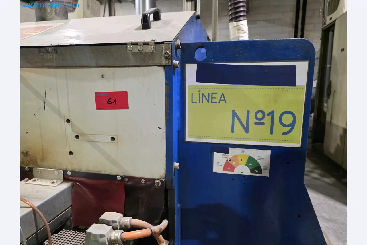 Liquidação de empresas - Máquinas de embalagem usadas para embalagem de frutas e legumes (linha de produção de MDF)-8