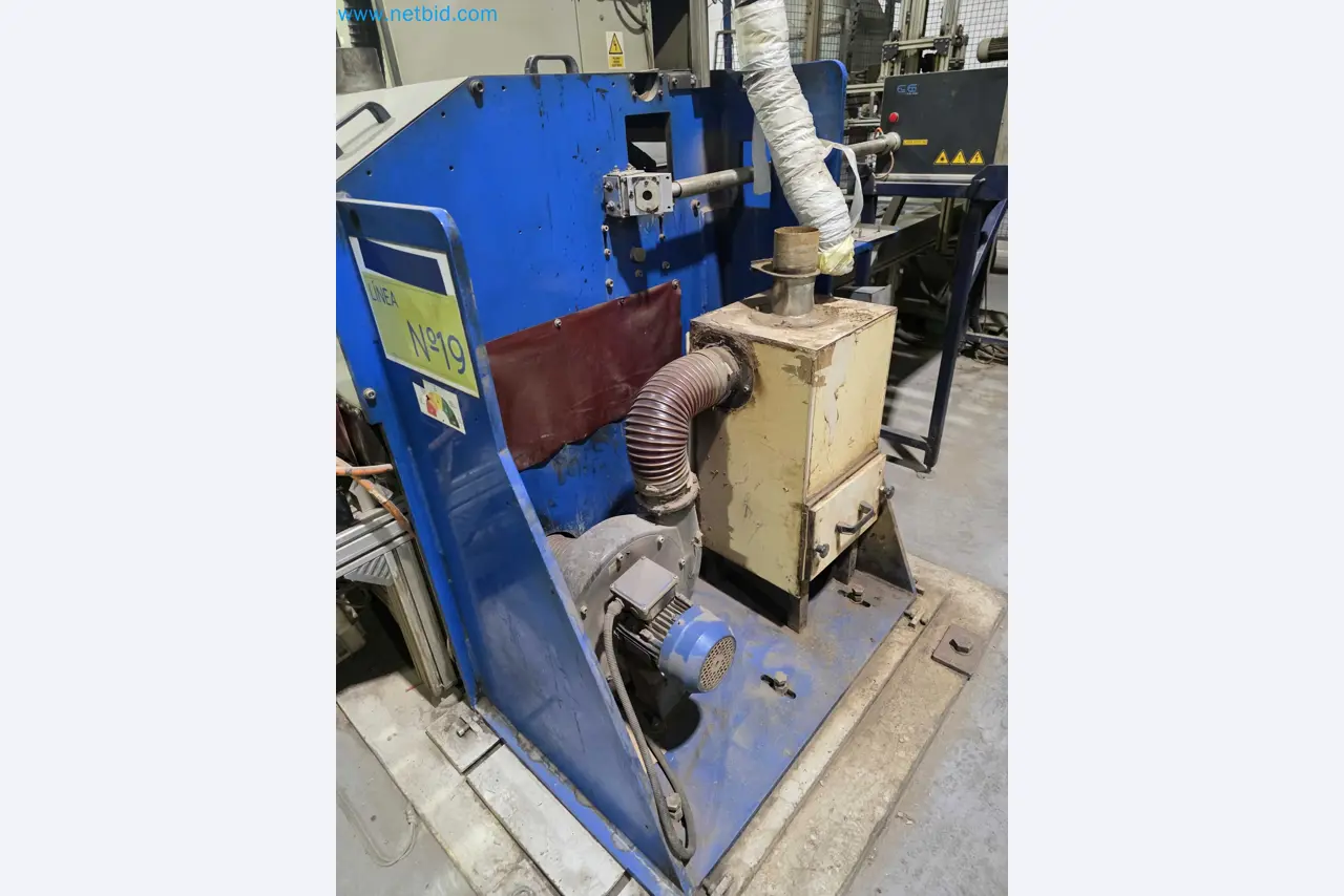 Liquidação de empresas - Máquinas de embalagem usadas para embalagem de frutas e legumes (linha de produção de MDF)-9