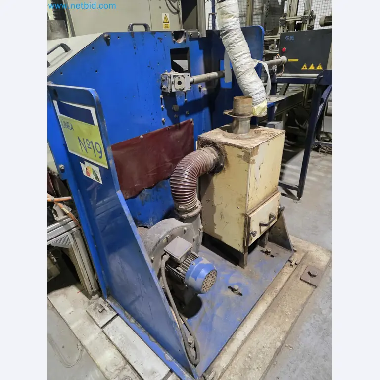 Liquidação de empresas - Máquinas de embalagem usadas para embalagem de frutas e legumes (linha de produção de MDF)-9