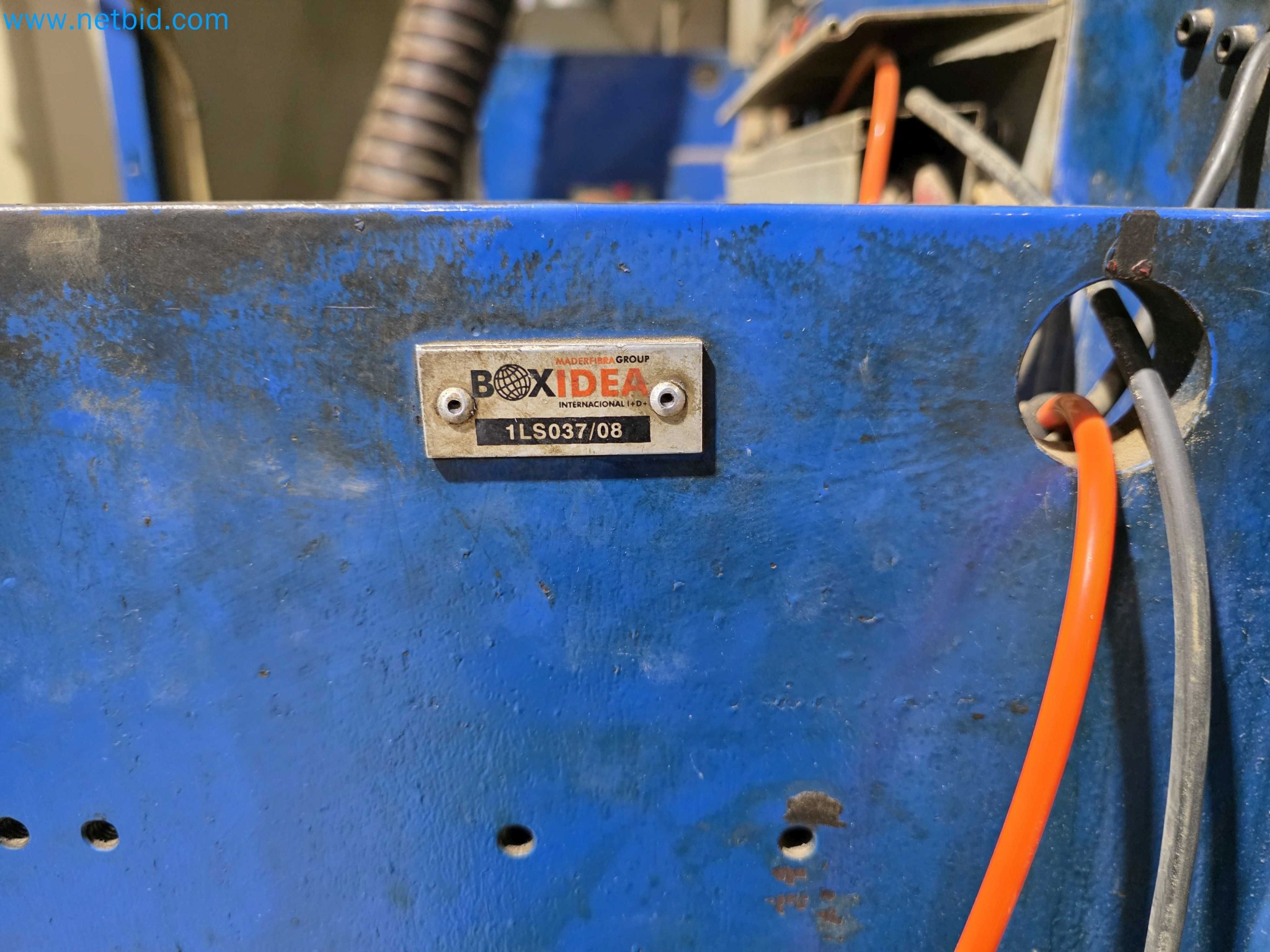 Liquidação de empresas - Máquinas de embalagem usadas para embalagem de frutas e legumes (linha de produção de MDF)-11