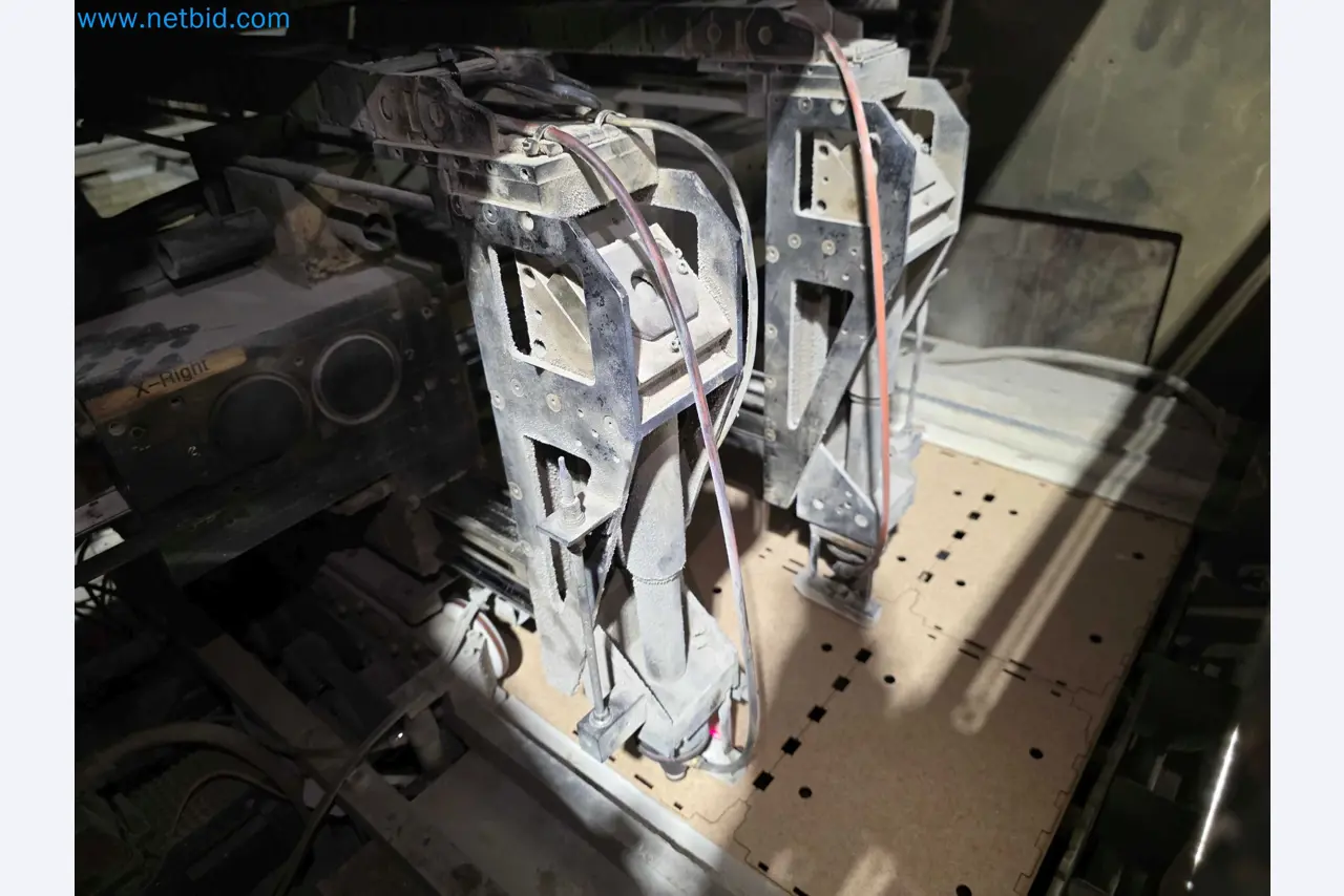 Liquidação de empresas - Máquinas de embalagem usadas para embalagem de frutas e legumes (linha de produção de MDF)-12