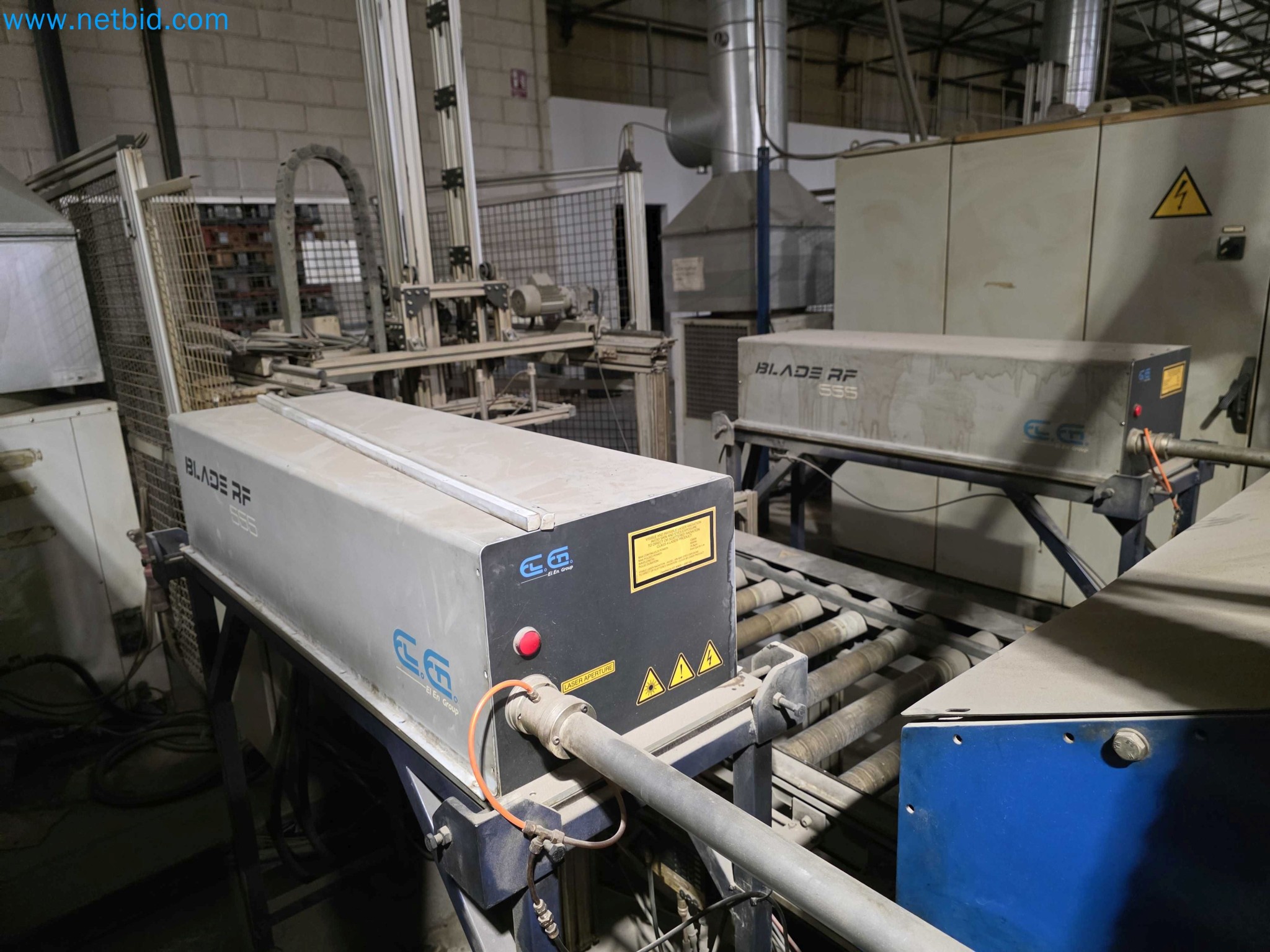 Liquidação de empresas - Máquinas de embalagem usadas para embalagem de frutas e legumes (linha de produção de MDF)-13