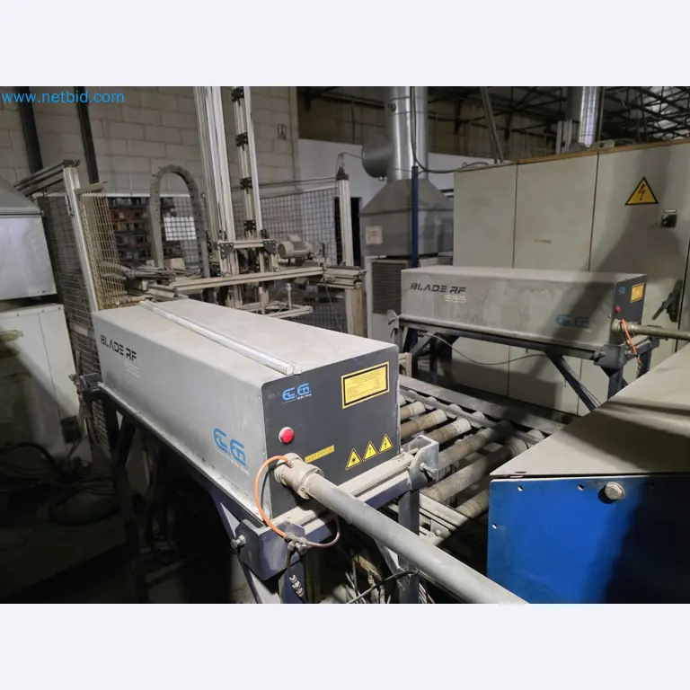 Liquidação de empresas - Máquinas de embalagem usadas para embalagem de frutas e legumes (linha de produção de MDF)-13