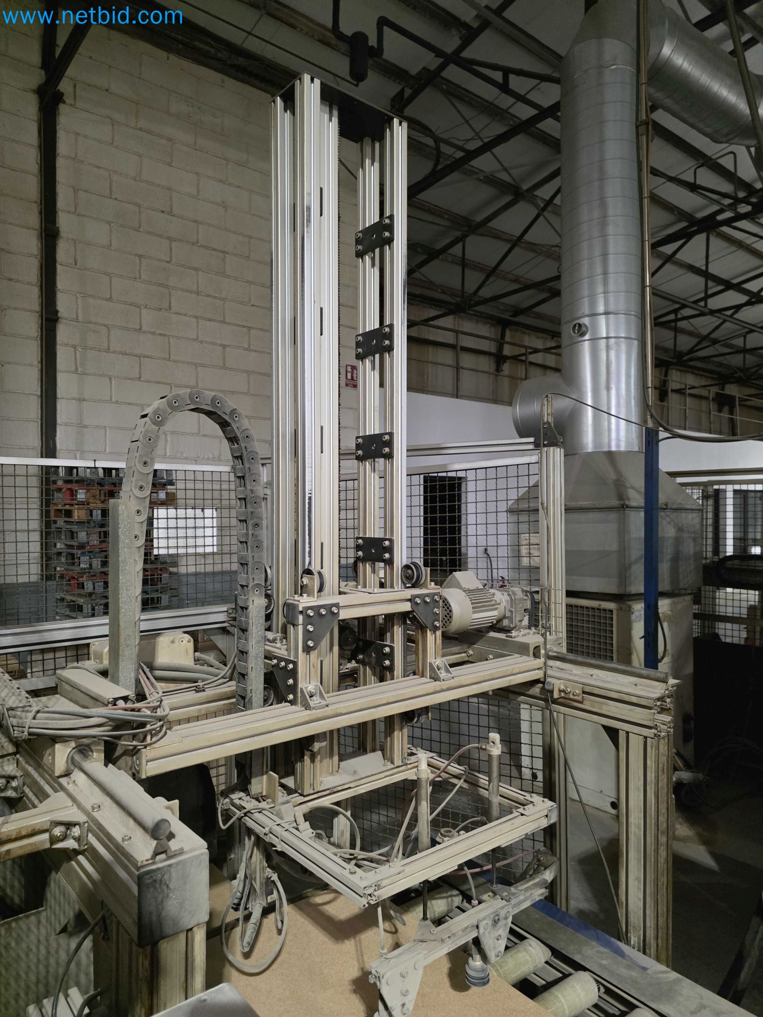 Liquidação de empresas - Máquinas de embalagem usadas para embalagem de frutas e legumes (linha de produção de MDF)-17