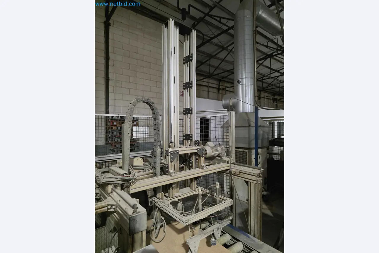 Liquidação de empresas - Máquinas de embalagem usadas para embalagem de frutas e legumes (linha de produção de MDF)-17