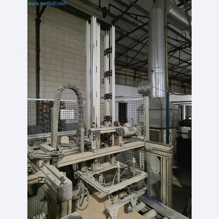 Liquidação de empresas - Máquinas de embalagem usadas para embalagem de frutas e legumes (linha de produção de MDF)-17